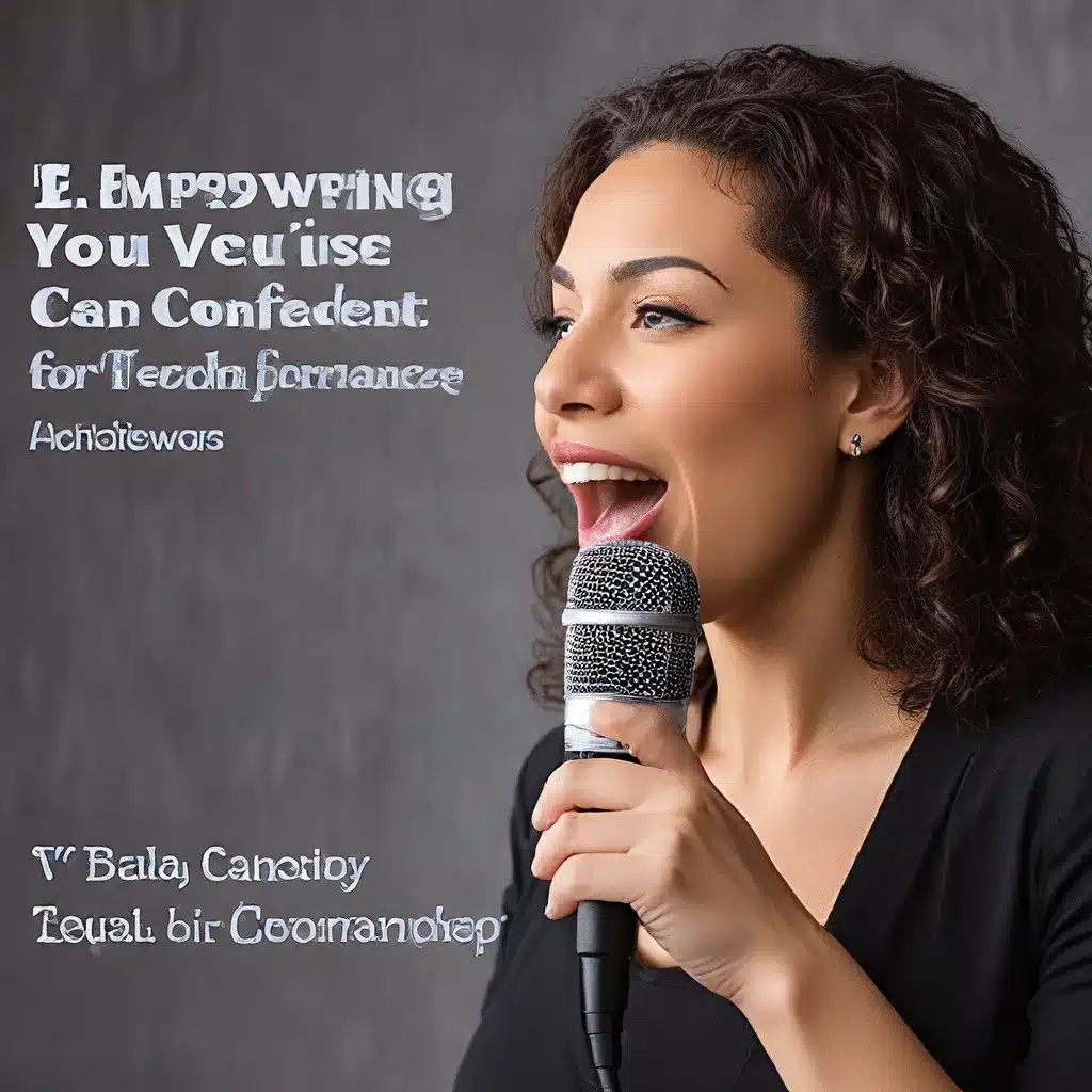 11. Empowering Your Voice: Techniques for Confident Performances