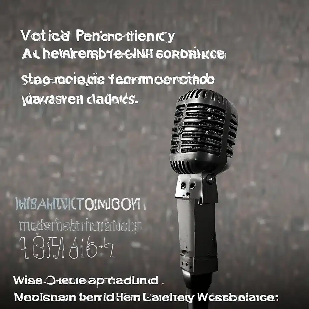 34. Vocal Consistency: Achieving Reliable Performance Standards