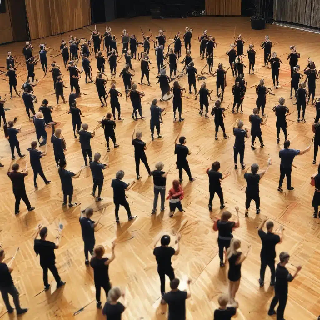 Choreographing Chaos: Rehearsal Techniques for Large Ensemble Numbers