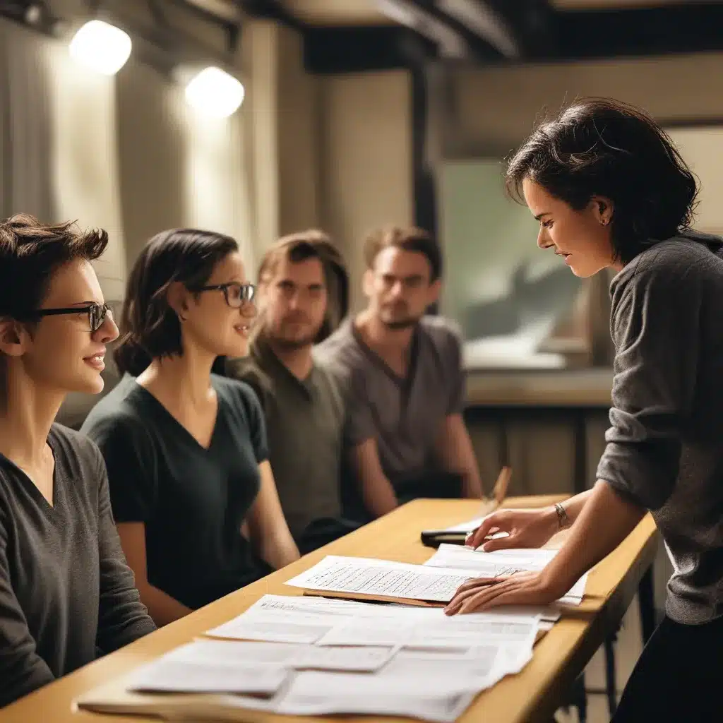 Fostering Creative Collaboration: Rehearsal Strategies for Directors